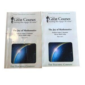 Great Courses The Joy of Mathematics Lecture Transcript Course Guidebook